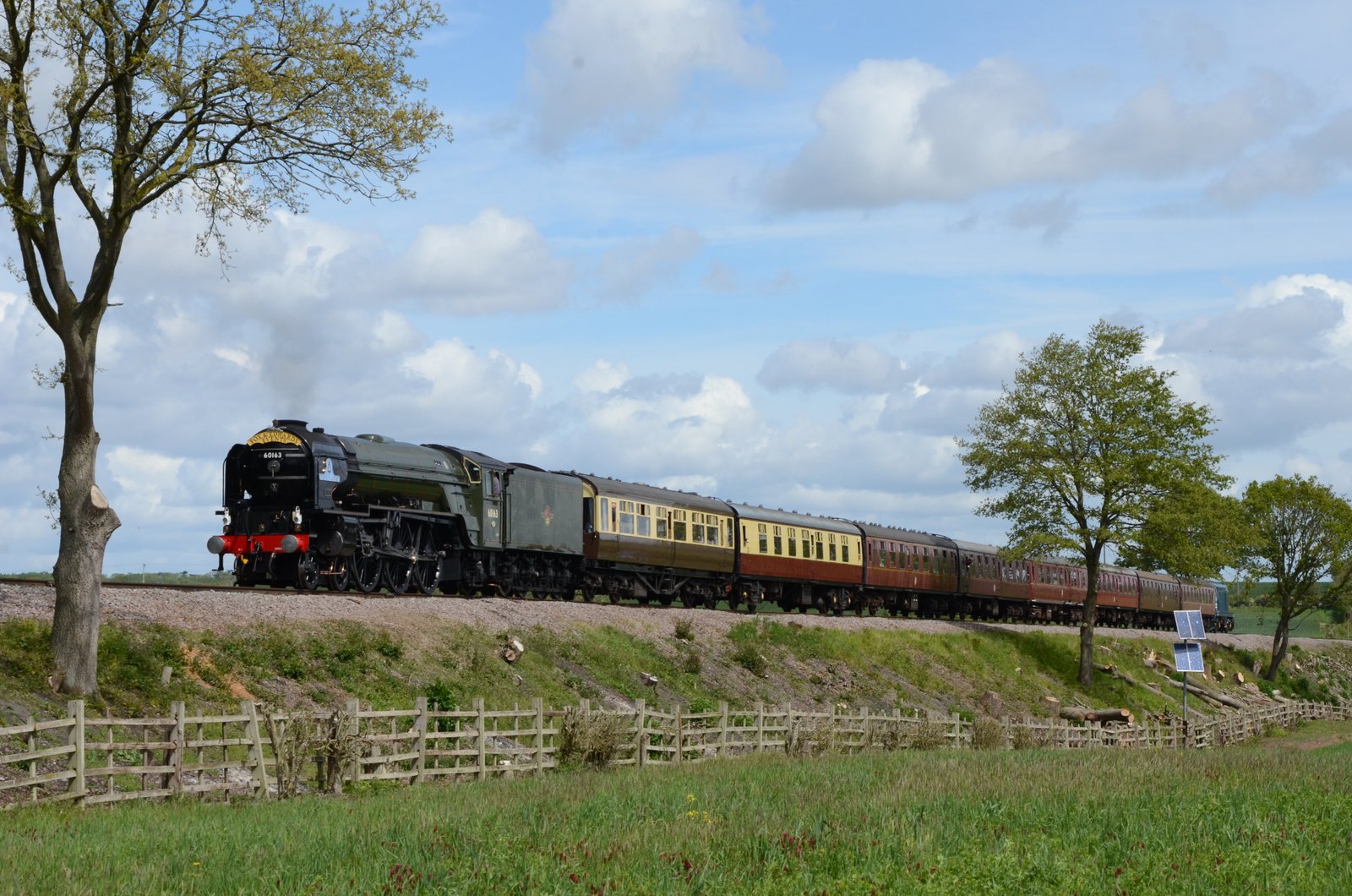 Steam locomotive at GCRN