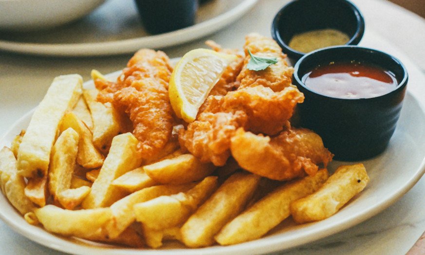Steam Running Day with Fish and Chips