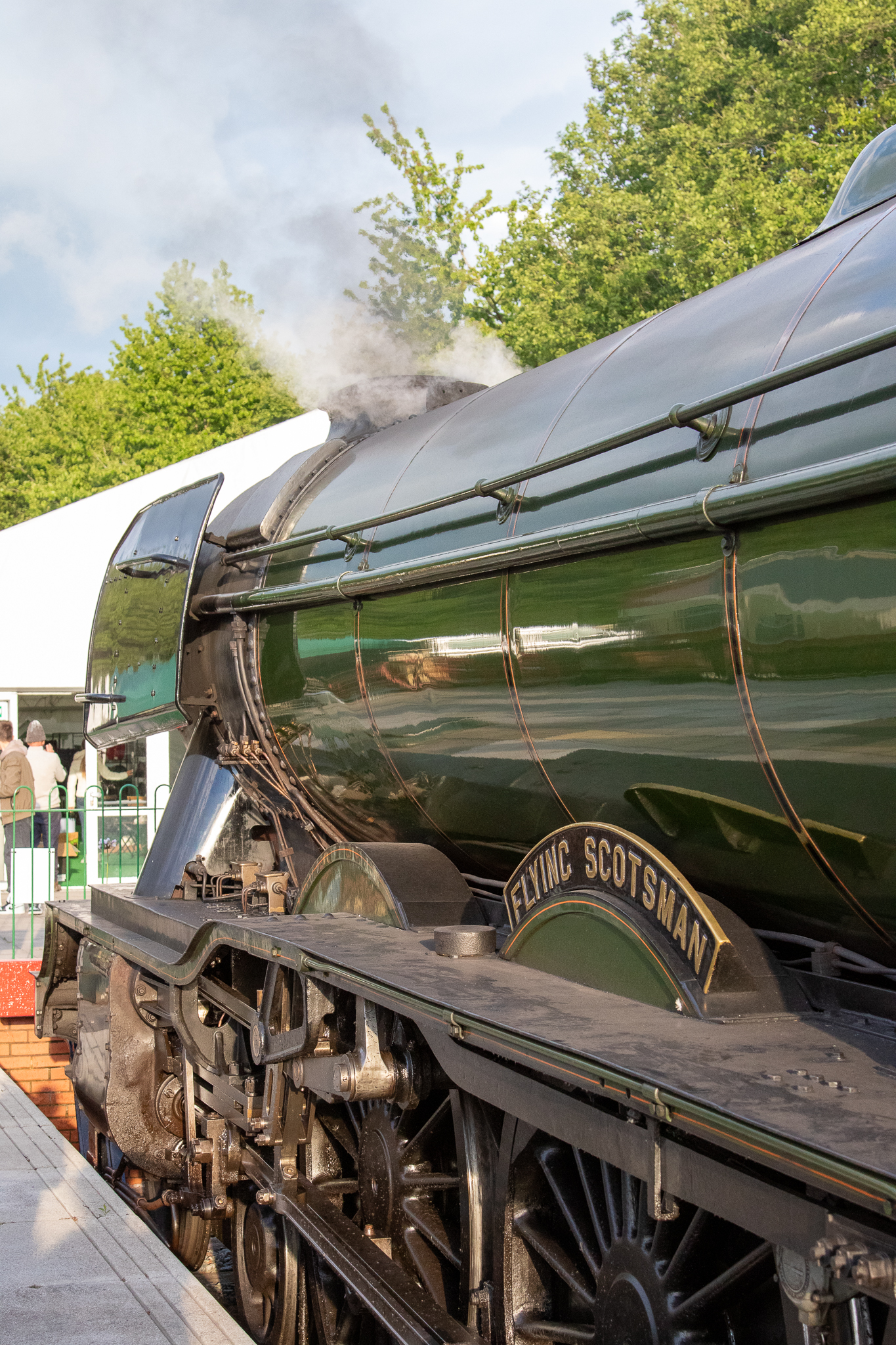 Scotsman Hits the Rails